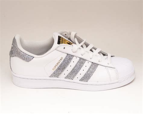 adidas superstar glitzer silber damen|adidas superstars for women.